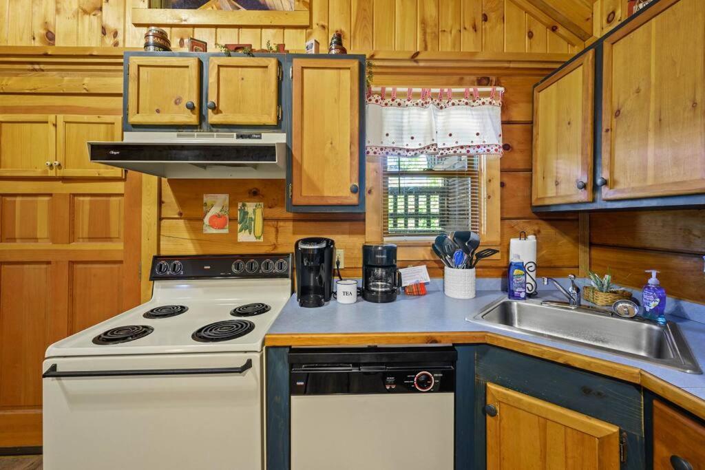 Do Not Disturb - Pigeon Forge Smoky Mountain Studio Cabin, Hot Tub, Fireplace Ngoại thất bức ảnh
